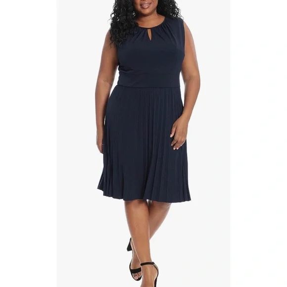 sachin and babi light blue dress London Times | Dresses | Womans Plus Size London Times Ruffle Dress Pink  With Black Flowers Size 24 main image 0